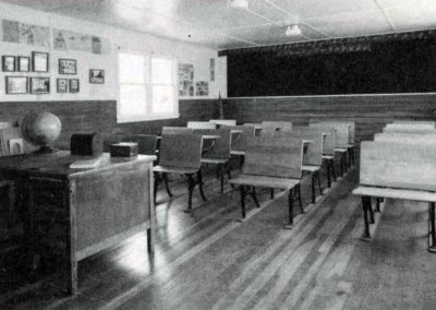 Ontario Christian began with a one-room schoolhouse