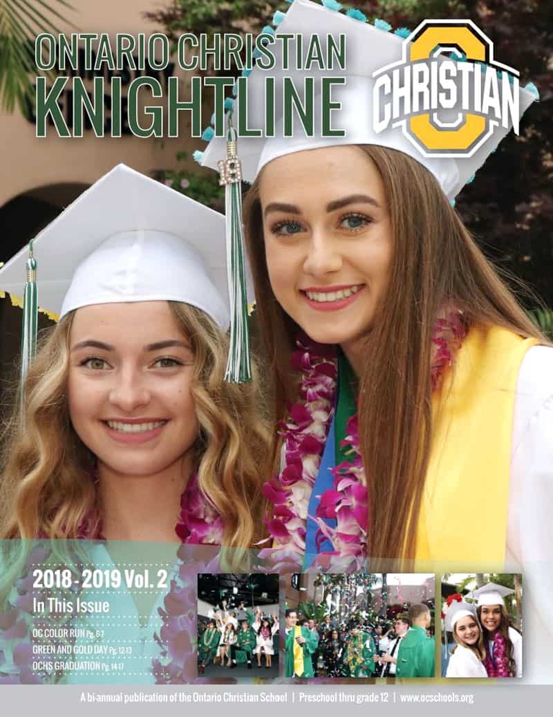 Knightline Magazine 2018-2019 Vol 2 Cover