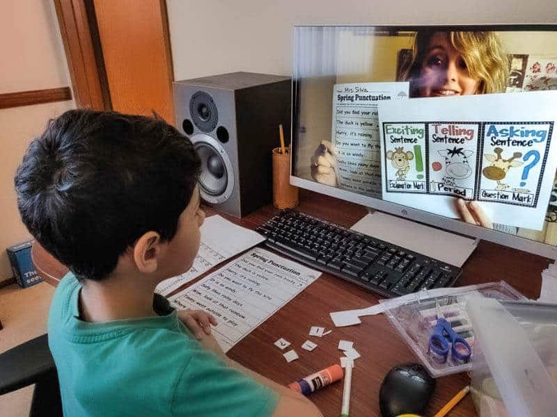 Educational Option students can learn at home and online