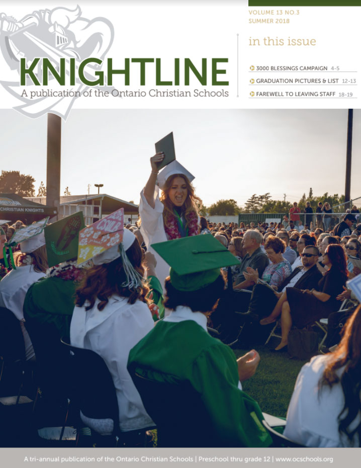 Knightline Magazine Summer 2018 cover