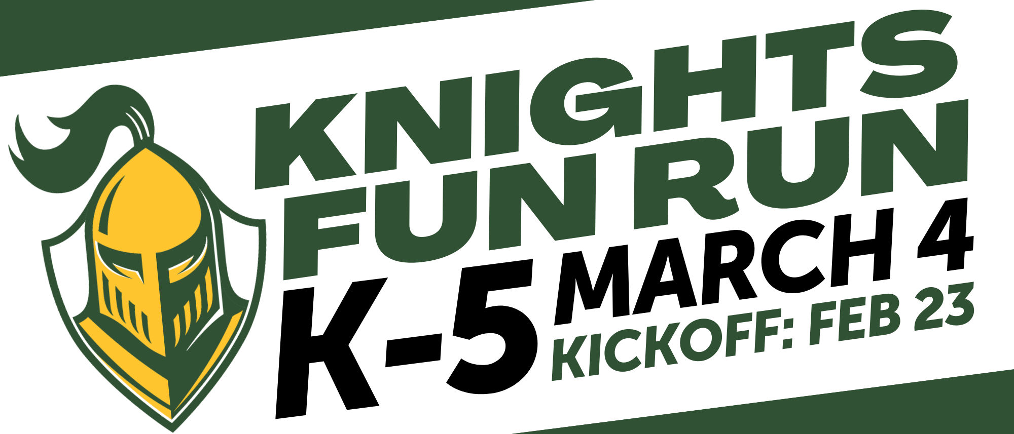 K-5 Fun Run on March 5th