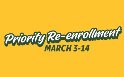 Priority Re-Enrollment for the 2025-2026 School Year